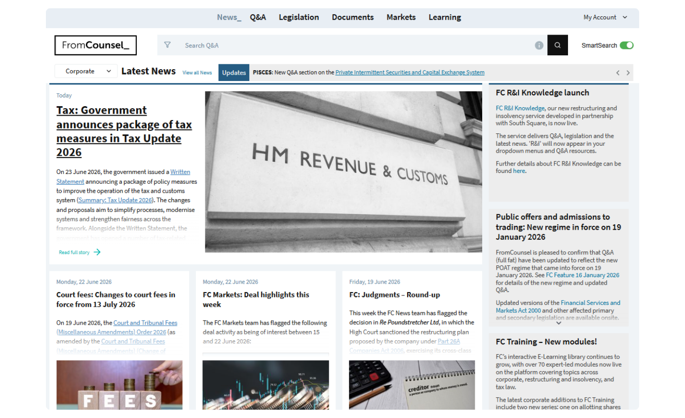 Corporate Site (Learning Rebrand)